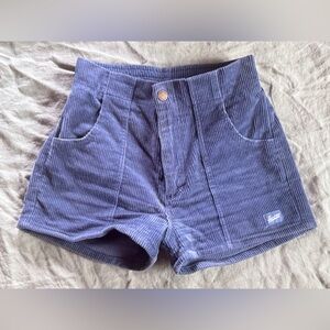 Blue Corduroy Shorts by Hammies